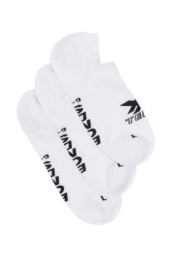 Mens X-Temp No Show Socks 3 Pack (Pack 01)