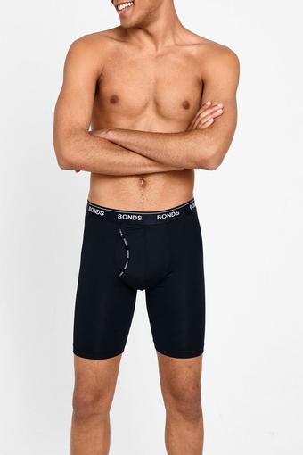 Microfibre Guyfront Long Trunk (Nu Black)