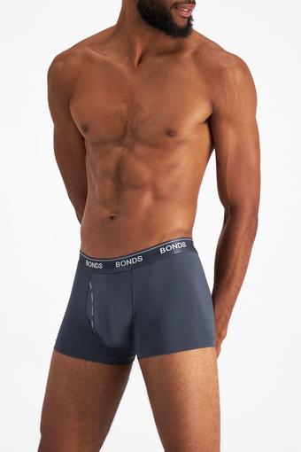 Microfibre Guyfront Trunk 3 Pack (Black/Navy/Harpoon)
