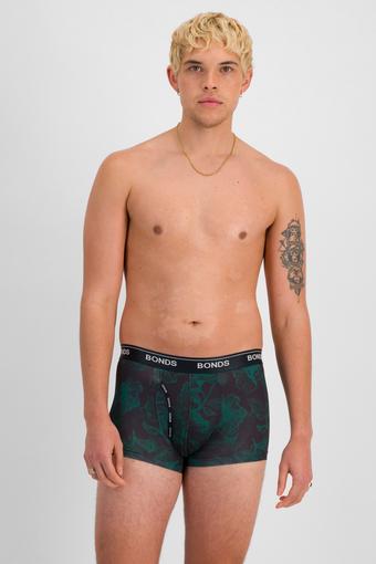 Microfibre Guyfront Trunk (Floral Impression)