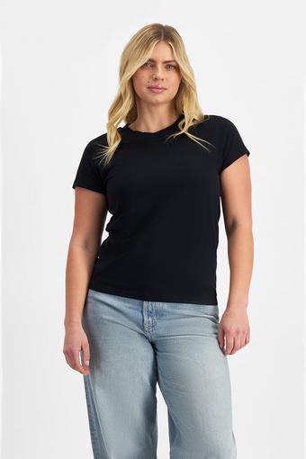 Midweight Crew Tee (Nu Black)