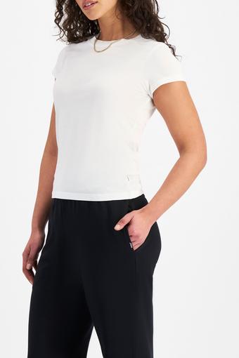Midweight Crew Tee (Nu White)