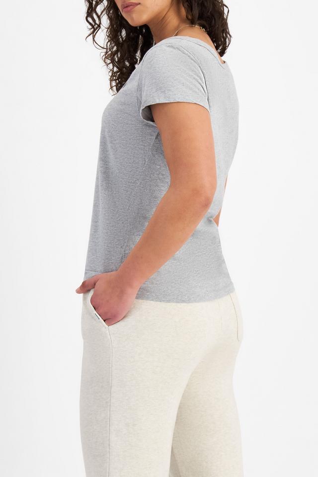 Midweight V Neck Tee