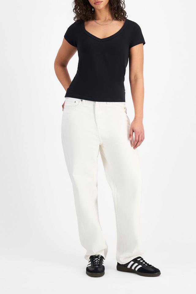 Midweight V Neck Tee