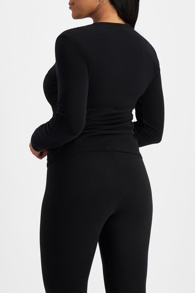 Move Cotton Stretch Long Sleeve