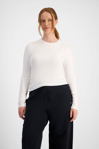 Move Cotton Stretch Long Sleeve (Nu White)