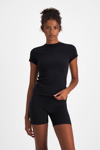 Move Cotton Stretch Tee (Nu Black)