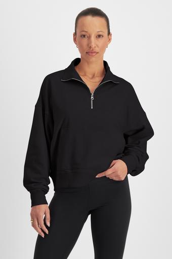 Move Half Zip Pullover (Nu Black)