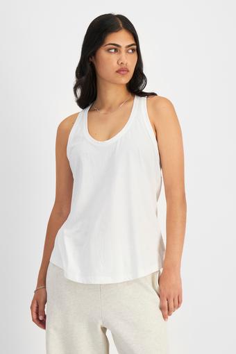Move Racer Tank (Nu White)