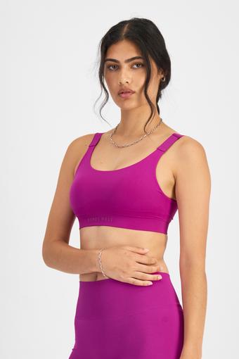 Move Seamless Bralette (Cosmic Purple)