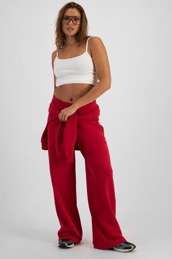 Move Sweats Straight Leg Trackie (Cherry Pepper)