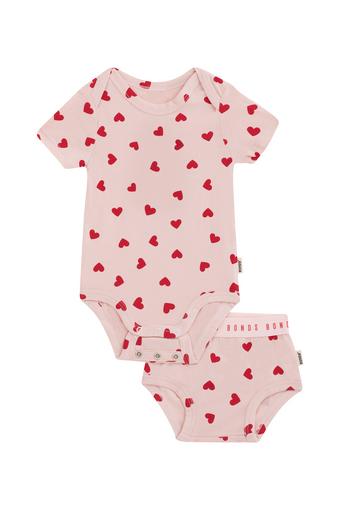 Newbies Organic Cotton 2 Pack (Love Heart Sparkle)