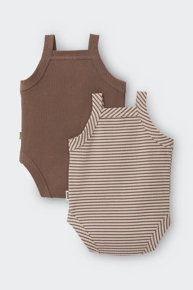 Newbies Rib Singlet Suit 2 Pack