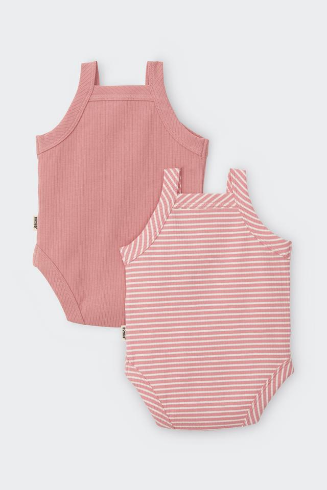Newbies Rib Singlet Suit 2 Pack