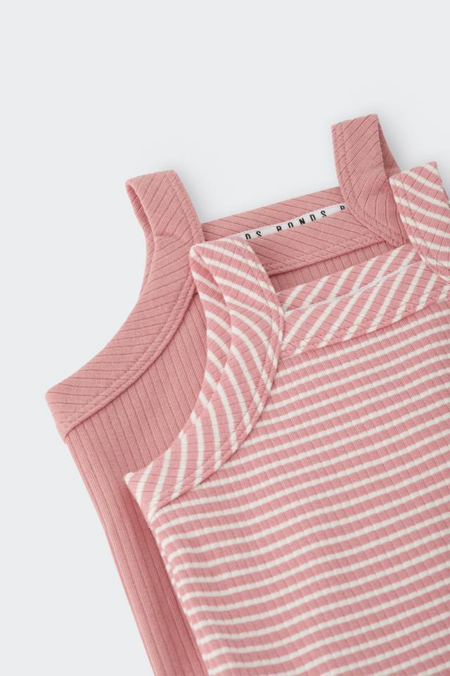 Newbies Rib Singlet Suit 2 Pack