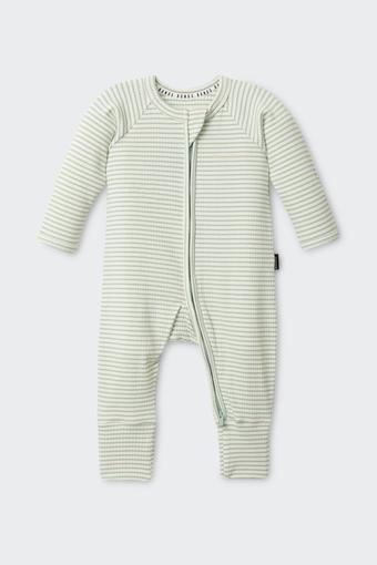 Newbies Wide Needle Rib Zippy (Mystified / Marscapone)
