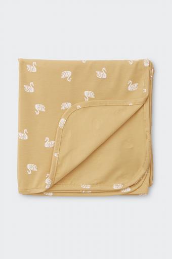 Organic Bunny Rug (Sweet Swans)