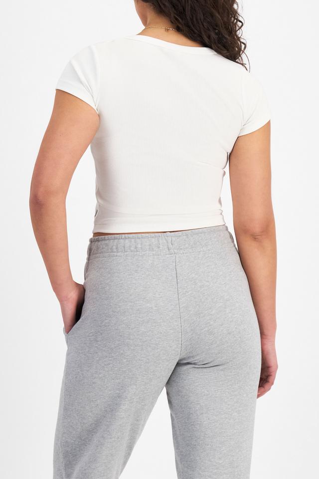 Organic Rib Scoop Tee