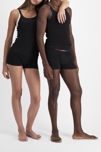 Organics Chesty Singlet (Black)