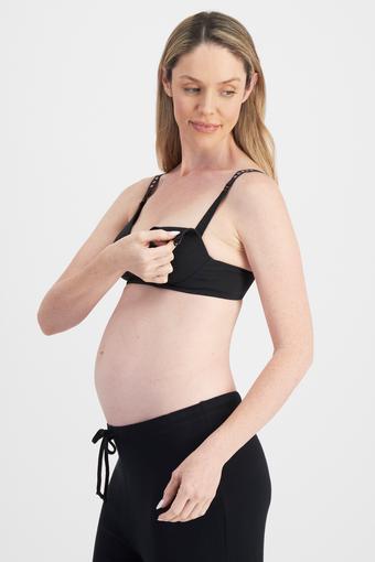 Originals Maternity Wirefree Bra (Black)