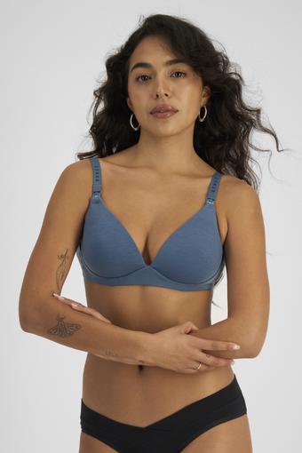 Originals Maternity Wirefree Contour Bra (Dusted Teal)
