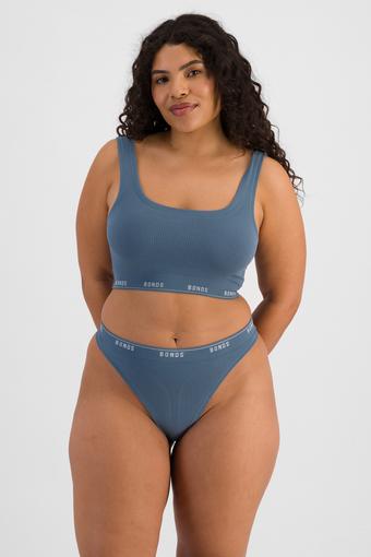 Originals Seamless Rib Gee (Dusted Teal)