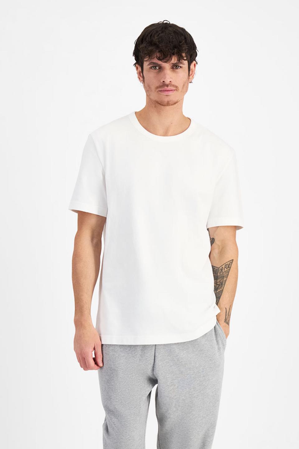 Luke (He/Him) wears size Medium and is 184cm tall