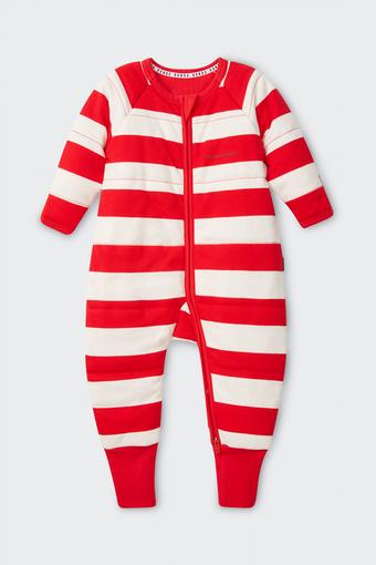 Padded Zip Wondersuit (Lucky Scarlet / Marscapone)