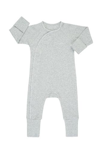 Pointelle Cozysuit (New Grey Marle)