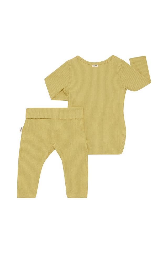 Pointelle Long Sleeve Bodysuit And Legging Set