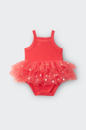 Pointelle Tutu Suit (Shining Star Cherry Soda)