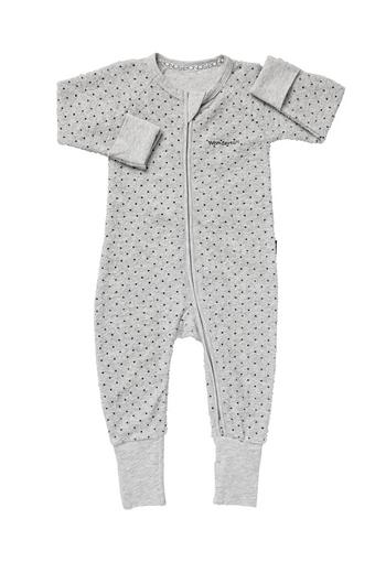 Poodlette Zip Wondersuit (Luxe Storm Marle/ Absolute Steel)