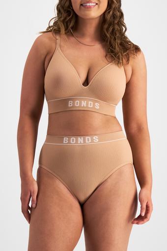 Retro Rib™ Seamless Hi Hi (Blushed / White)