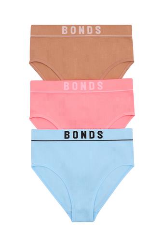 Retro Rib™ SeamlessHi Bikini 3 Pack (Pack 03)
