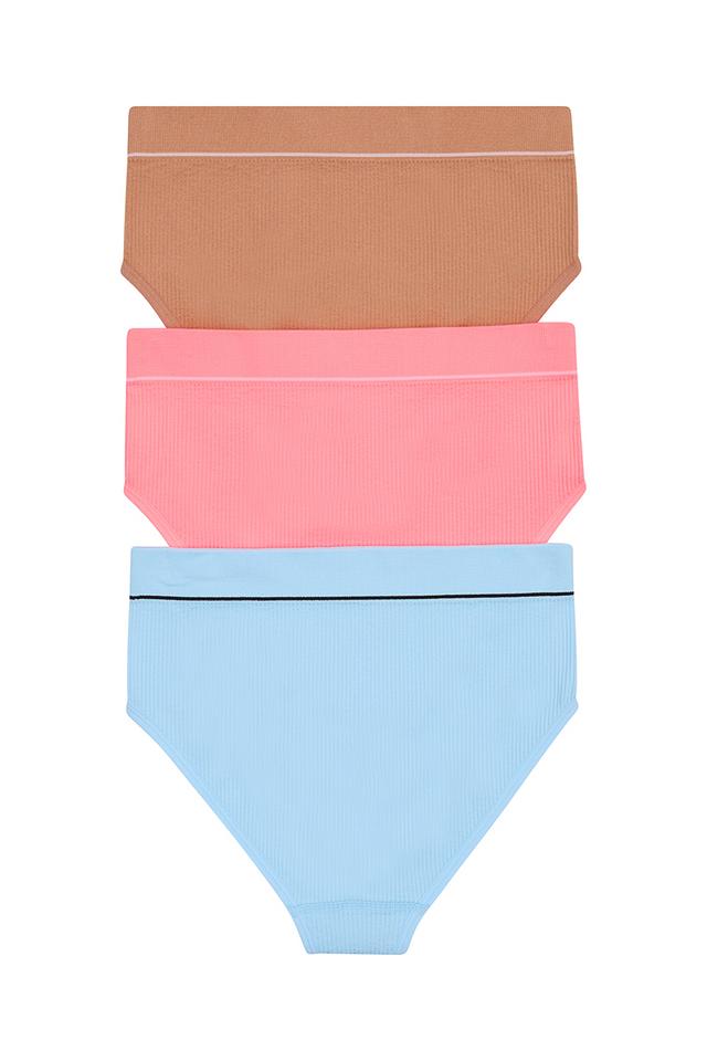 Retro Rib™ SeamlessHi Bikini 3 Pack