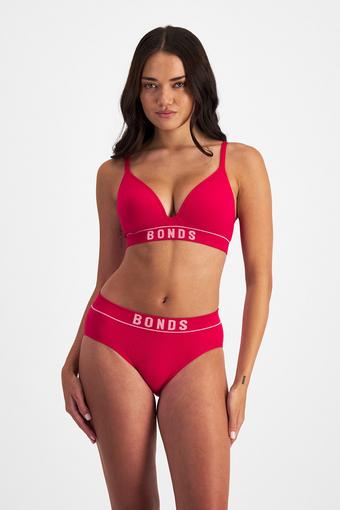 Retro Rib™ Seamless Hipster (Parisian Red)