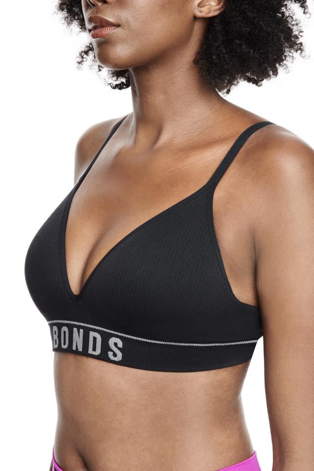 Retro Rib Wirefree Tee Bra