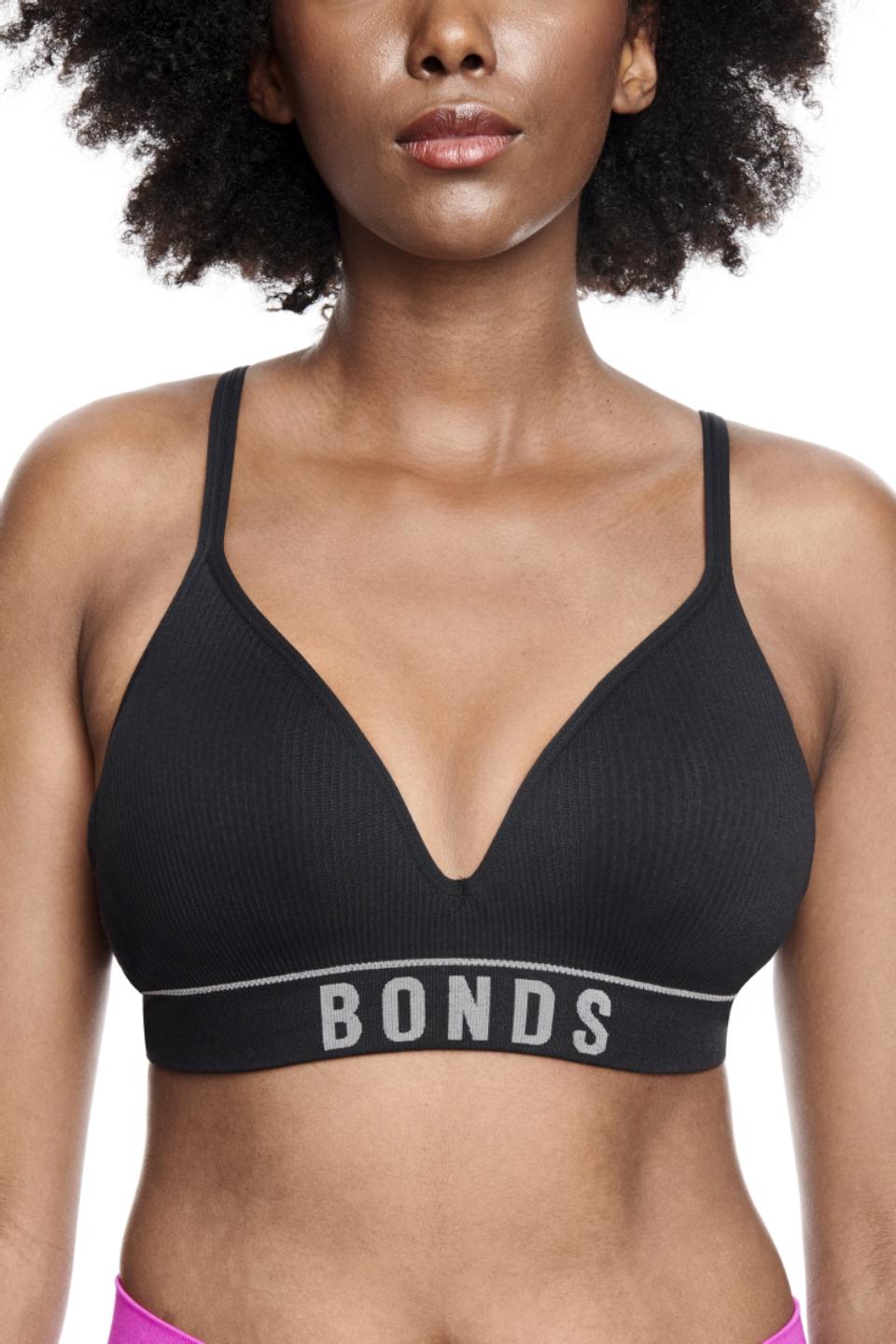 Retro Rib Wirefree Tee Bra