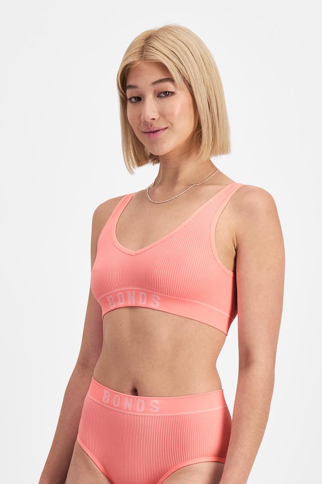 Retro Rib™ Seamless Deep V Crop