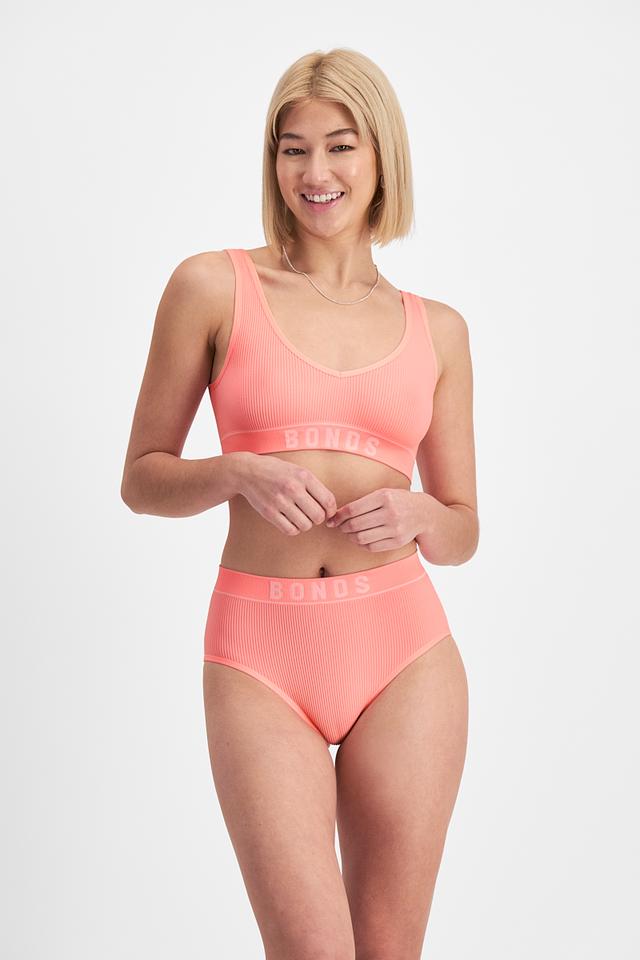 Retro Rib™ Seamless Deep V Crop