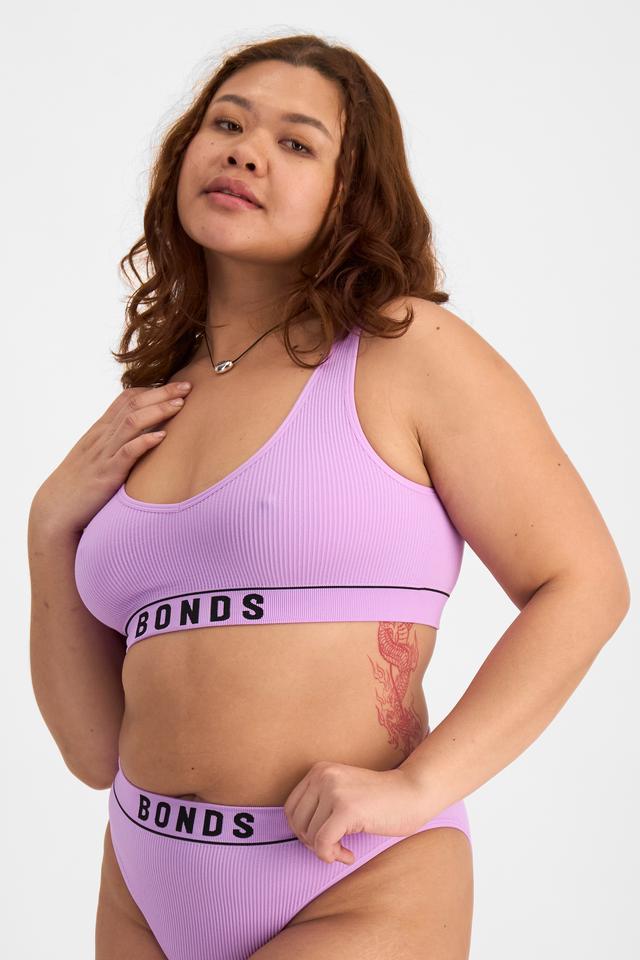 Retro Rib™ Seamless Deep V Crop