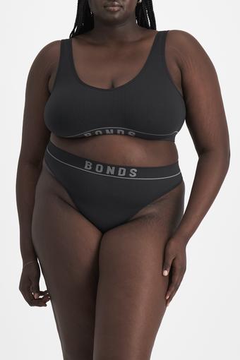 Retro Rib™ Seamless Gee (Black)