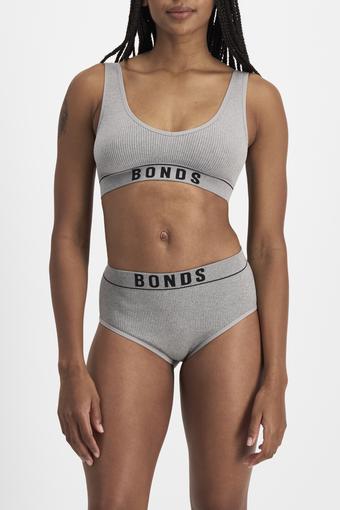 Retro Rib™ Seamless Hi Hi (Heritage Grey Marle)