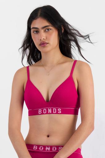 Retro Rib™ Seamless Wirefree Bra (GRANITA)