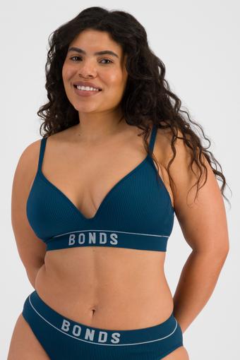 Retro Rib™ Seamless Wirefree Bra (Shibori)