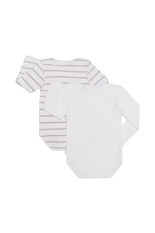 Rib Long Sleeve Bodysuit 2 Pack