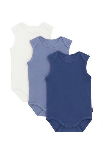 Essentials Rib Singletsuit 3 Pack (Blue / Boogie Wonderland / Marscapon)
