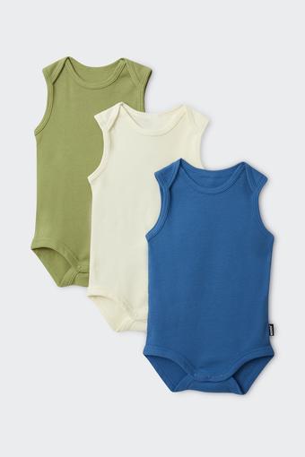 Rib Singletsuit 3 Pack (Camp Cove/ Levitating/ Lawn Bowls)