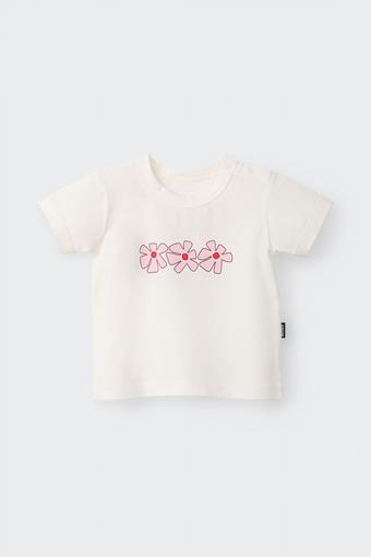 Ringer Tee (Blossom Block)