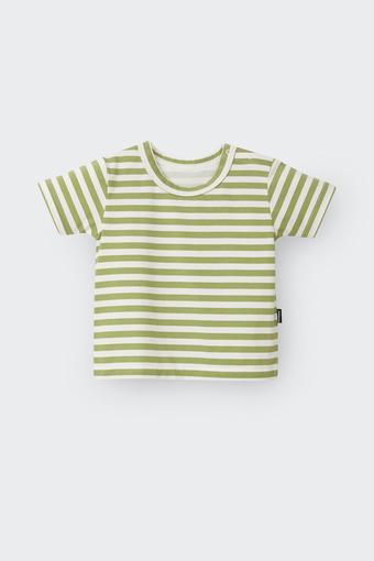 Roomies Ringer Tee (Summer Stripe Lawn Bowls / Marscapone)